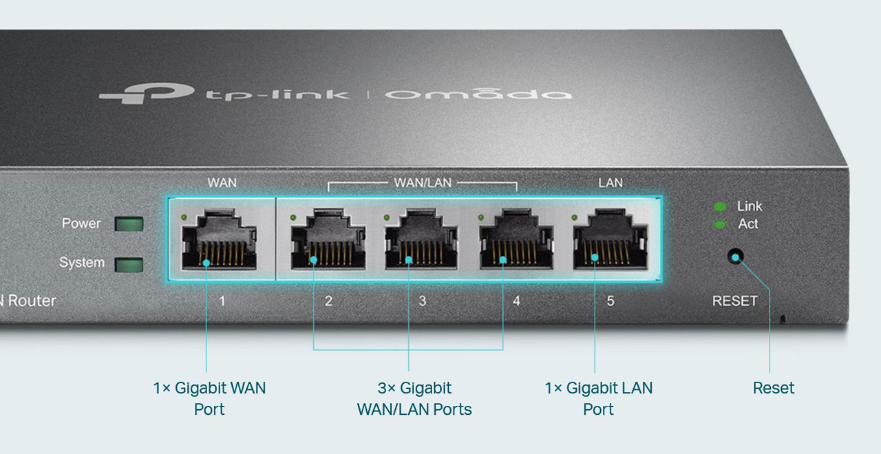 NeweggBusiness TPLink ER605 (TLER605) MultiWAN Wired VPN Router